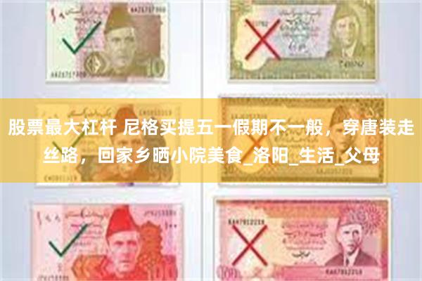 股票最大杠杆 尼格买提五一假期不一般，穿唐装走丝路，回家乡晒小院美食_洛阳_生活_父母